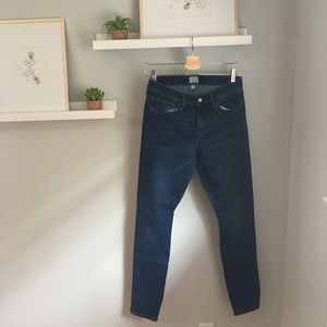 J. Crew Selvedge Toothpick Denim Sz 28T